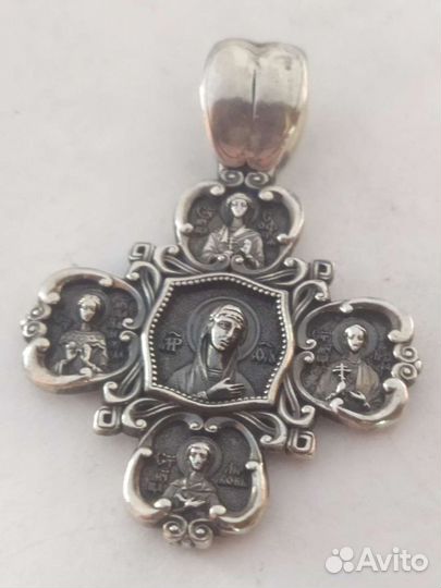 Крест, серебро