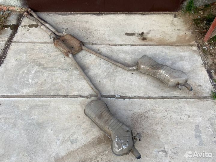 Выхлопная система audi a6 c5 sedan