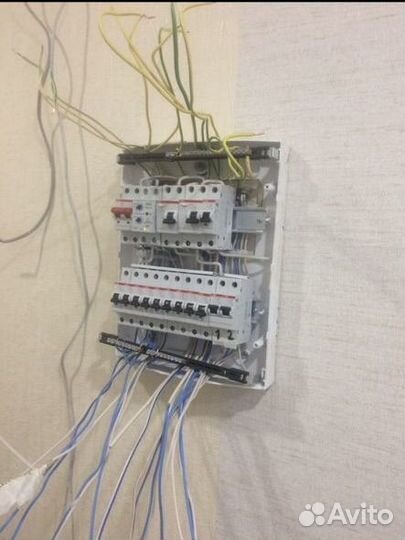 Монтаж электрики