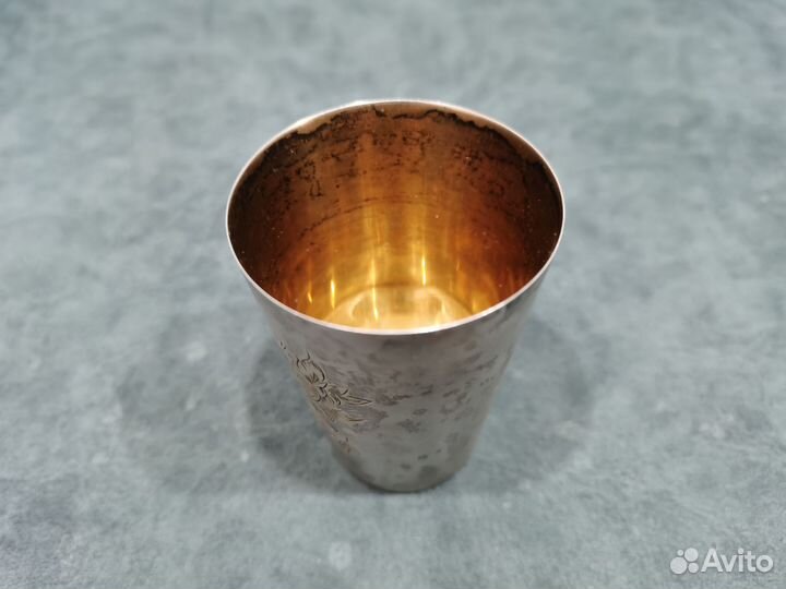 Стакан стопка чарка бокал серебро 875 СССР