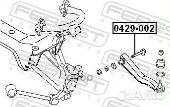Болт С эксцентриком (mitsubishi galant E55A/E75