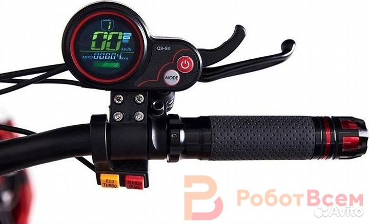 Бортовой компьютер с курком газа QS-S4 для электро