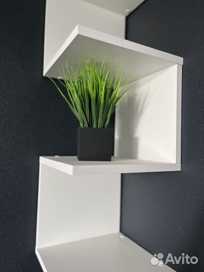 Полка настенная угловая