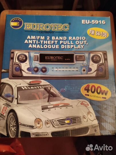Автомагнитола eurotec