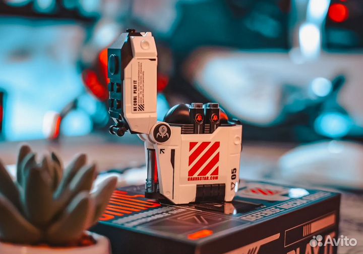 Наушники Gravastar Sirius P5 Mecha white