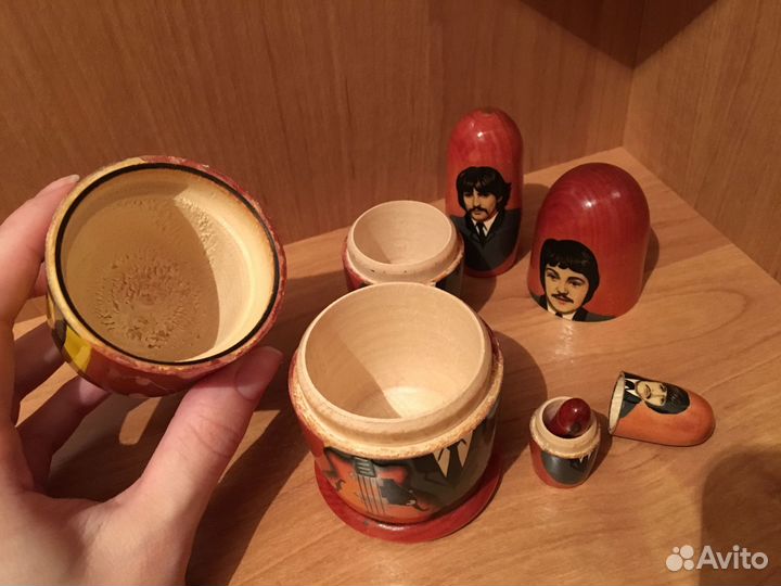 Матрешка The Beatles