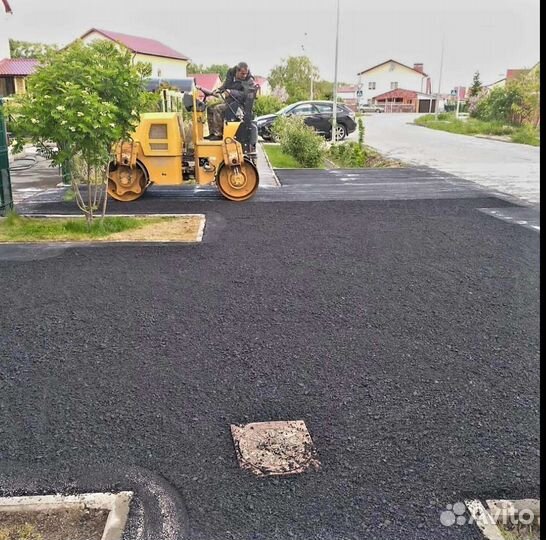 Укладка асфальта