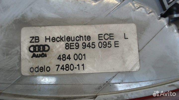 Фонарь (задний) Audi A4 (B7), 2006