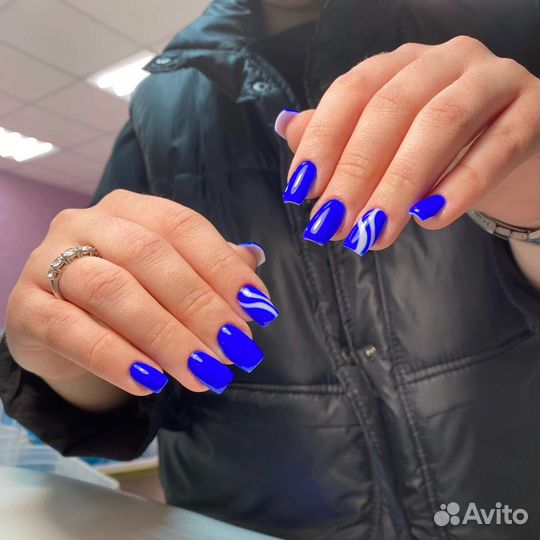 Маникюр с покрытием