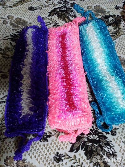 Мочалка ручной работы