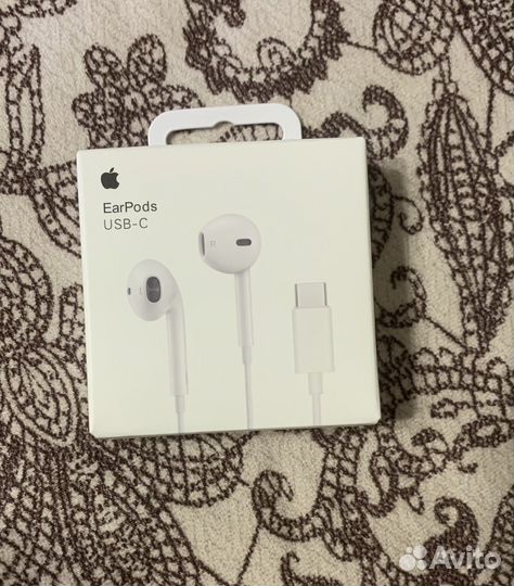 Наушники earpods проводные новые