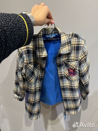 Рубашка для мальчика 116