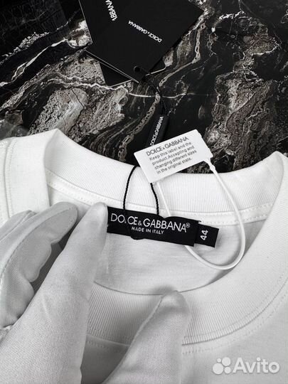 Футболка Dolce Gabbana черная и белая