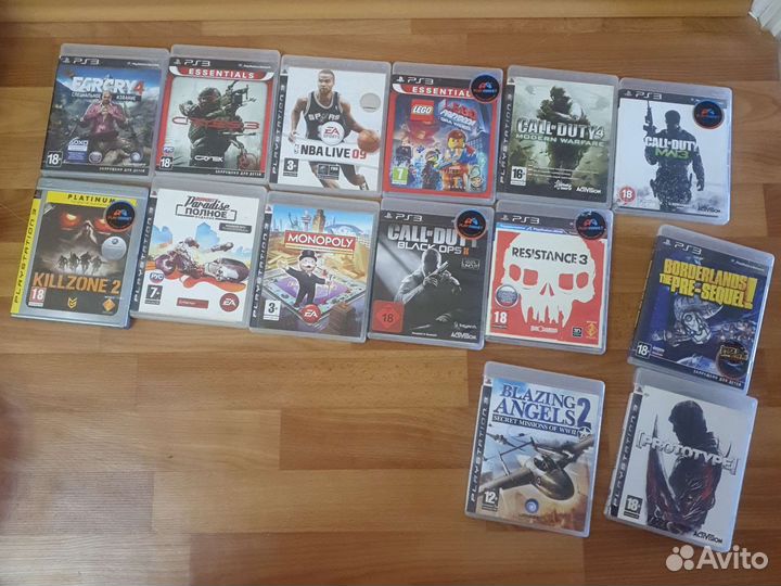 Sony Playstation 3 диски