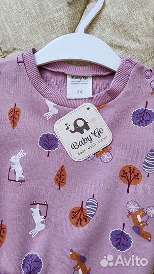 Платье для девочки 74