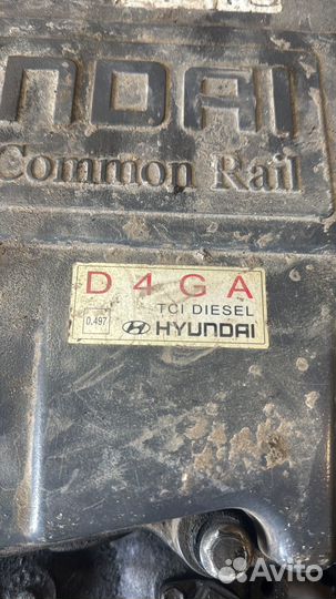 Двигатель D4GA в разборе