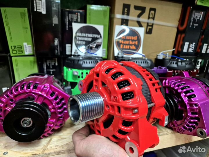 Генератор 240а на ваз болт в болт в наличии