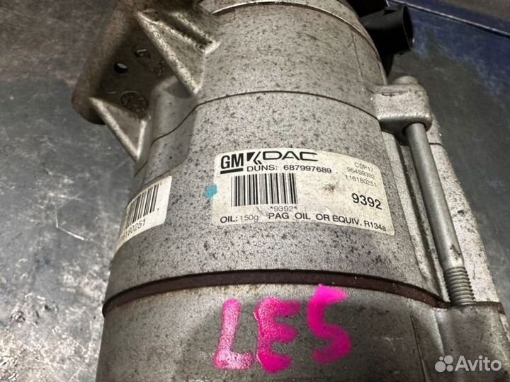 Компрессор кондиционера Chevrolet Captiva C140