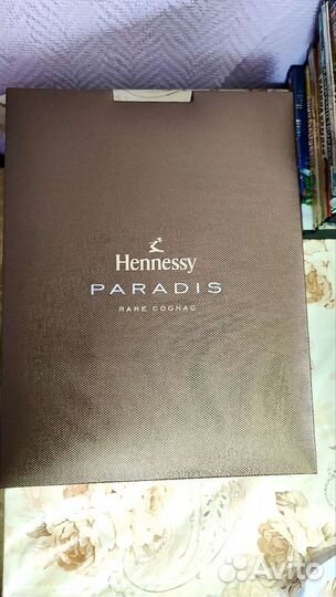 Бутылка от элитного коньяка