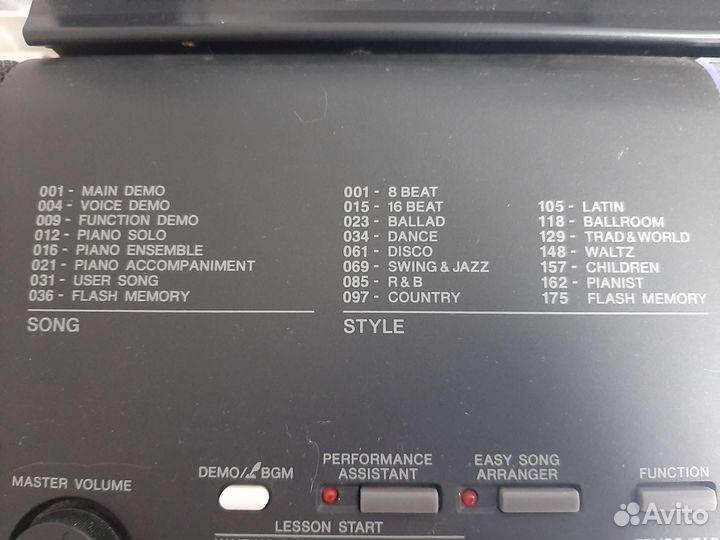 Синтезатор yamaha psr e423