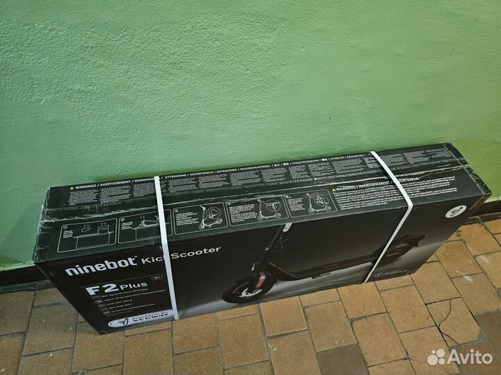 Ninebot by segway kickscooter f2 plus