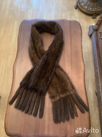 Шарф норковый