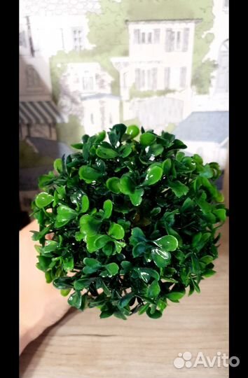Топиарий с искусственным самшитом