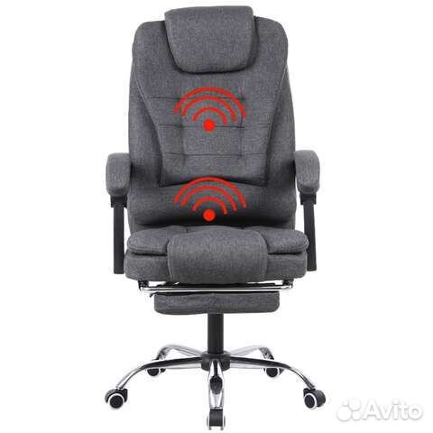 Офисное кресло руководителя с массажем