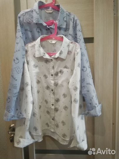 Рубашка школьная для девочки