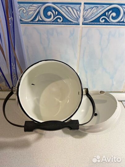 Набор эмалированной посуды СССР