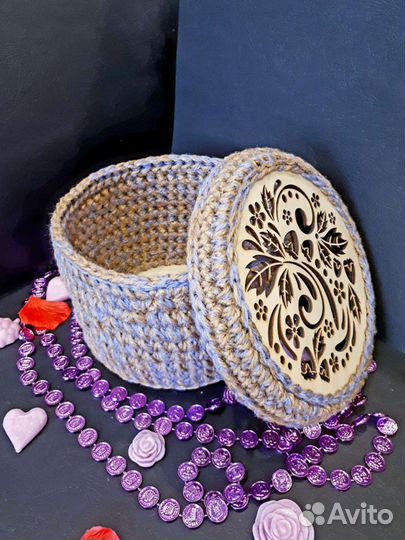 Корзинки с крышкой