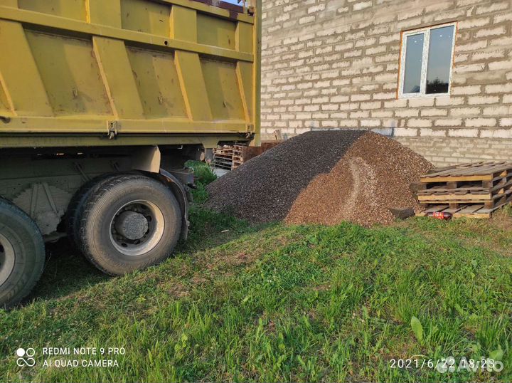 Услуги самосвала маз