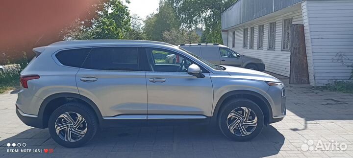 Hyundai Santa Fe 2.5 AT, 2021, 17 500 км