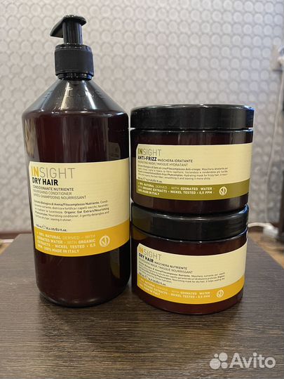 Insight кондиционер и маска для волос