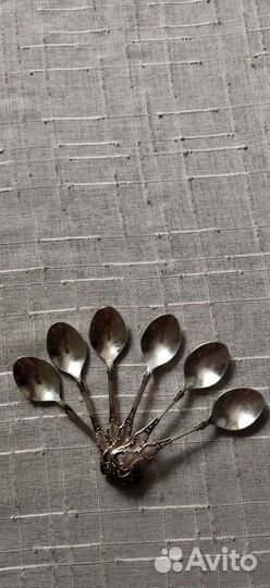 Кофейные ложки мельхиор