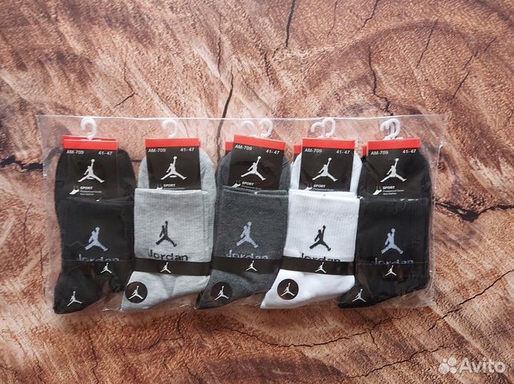 Носки Nike Adidas Jordan Reebok