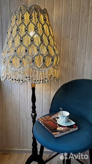 Торшер СССР и люстра