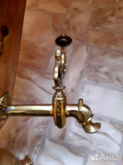 Самовар на дровах старинный