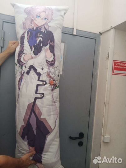 Подушка Дакимакура 150 см Альбедо