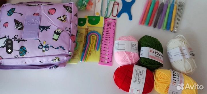 Большой новый набор для вязания 60 позиций