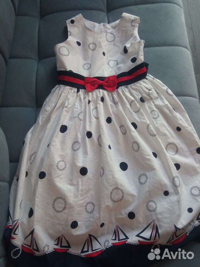 Платье летнее пышное для девочки