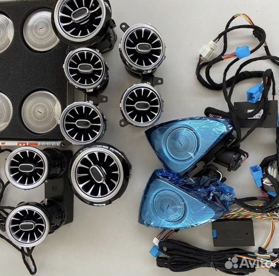 Тюнинг салона Mercedes W213W222W205W166W167