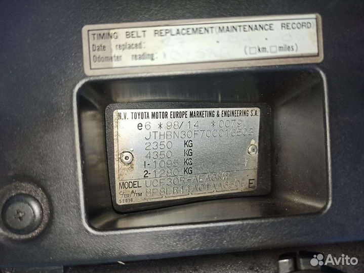 Разбор Lexus LS 3