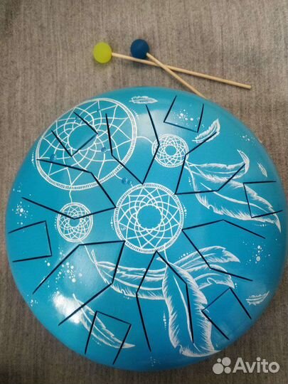 Глюкофон,Ханг,hapi drum,steel drum,tank drum