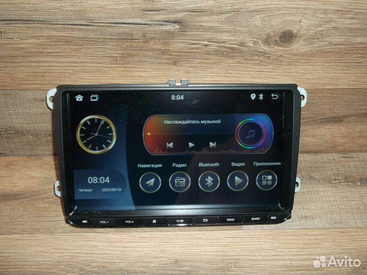 Магнитола Volkswagen Polo Android GPS WiFi