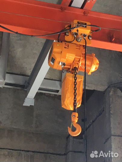 Кран-балка подвесная г\п 5т. пролетом 9м