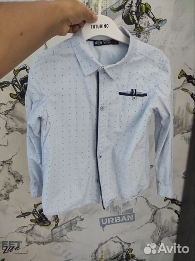 Школьный костюм для мальчика 122 синий