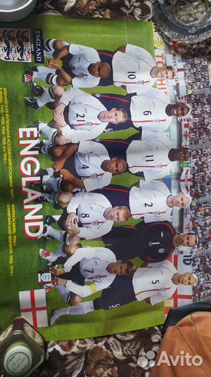 Плакаты футбол команд и играков