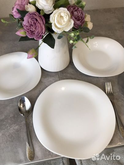 Столовый сервиз на 6 персон 18 предметов как новый