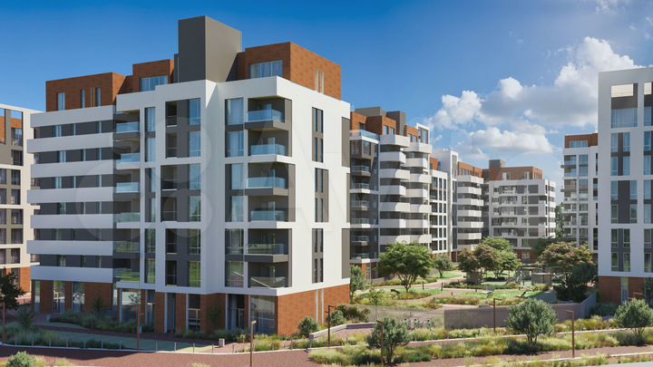 3-к. квартира, 60,6 м², 3/8 эт.